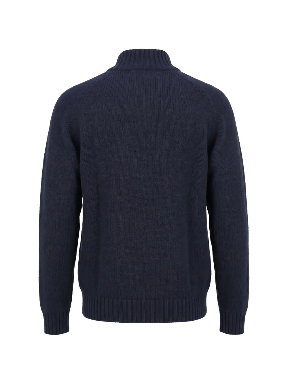 Altea Vest met hoge hals en knopen Blauw