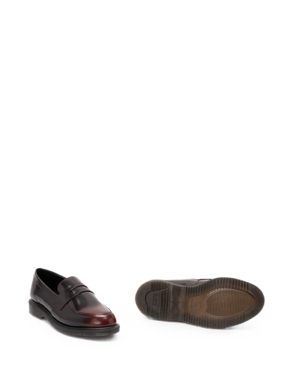 Dr. Martens Temaria leather loafers Rood