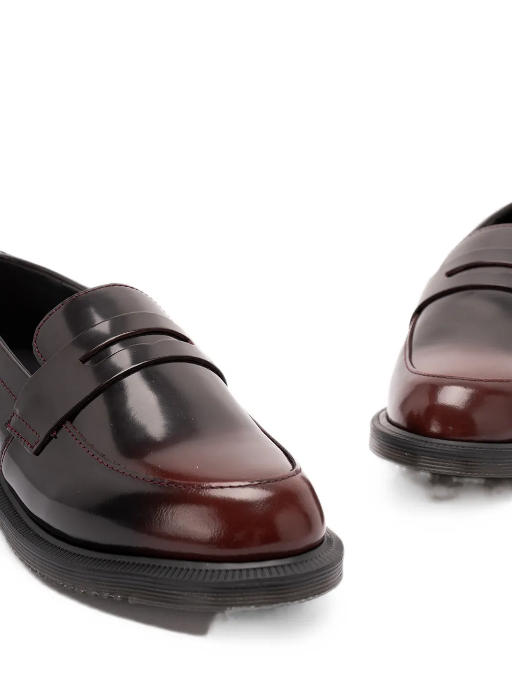 Dr. Martens Temaria leather loafers Rood