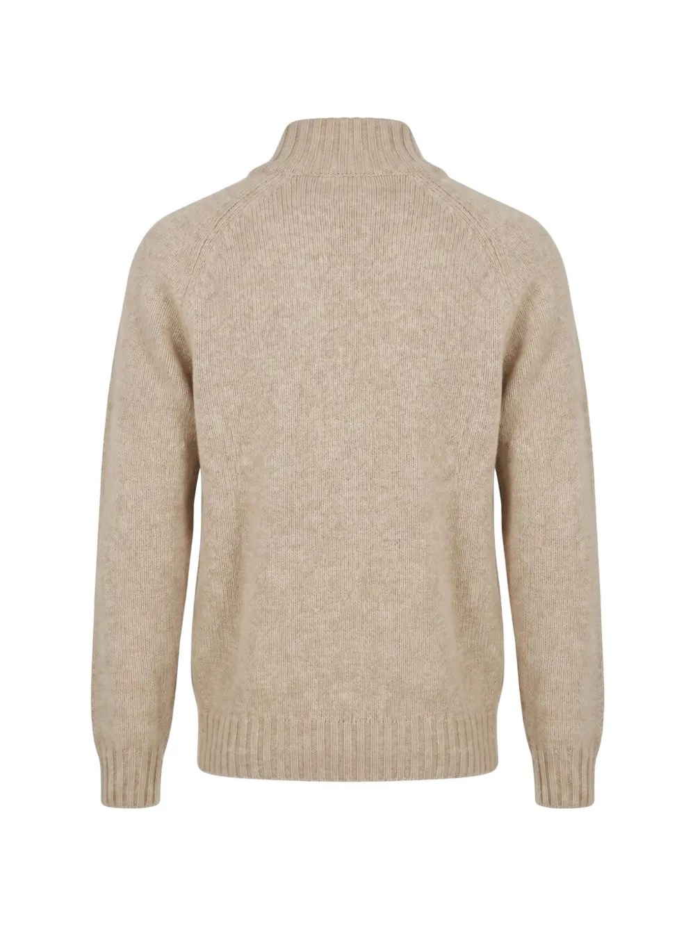 Altea button-up high-neck cardigan Beige