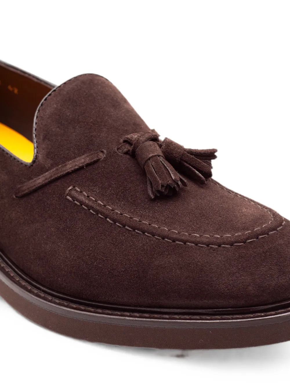 Doucal's tassel suede loafers Bruin