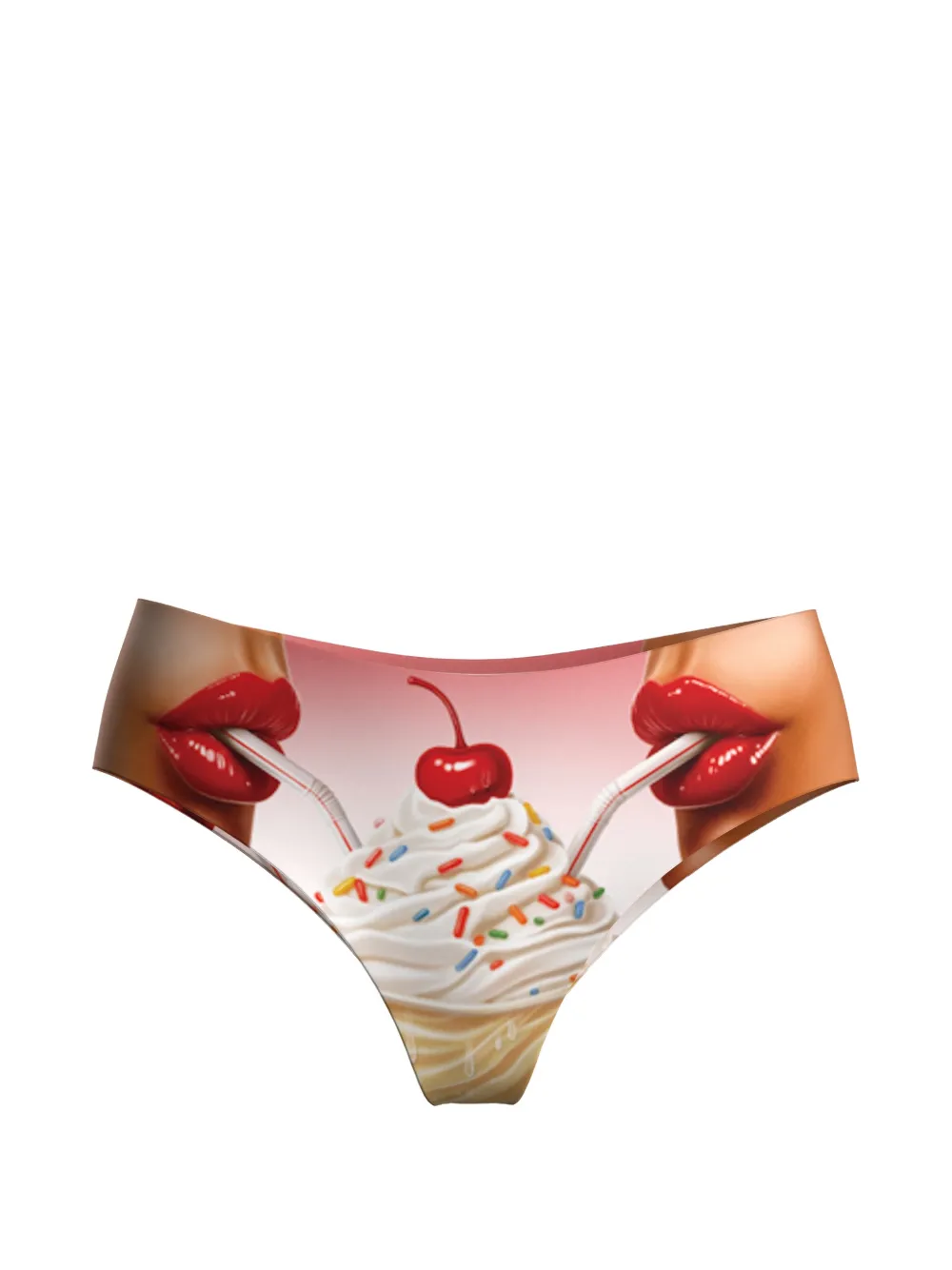 Maison Close x Romain Billaud Ice Cream hipster briefs - Rosa