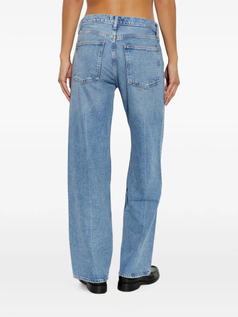 AGOLDE Straight jeans Blauw