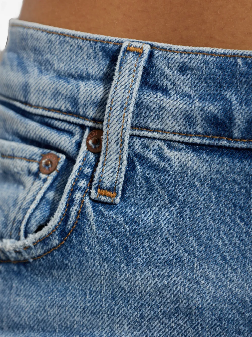 AGOLDE Straight jeans Blauw