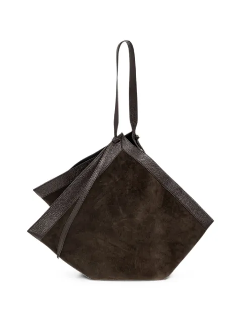 Yuzefi large Wonton leather tote bag