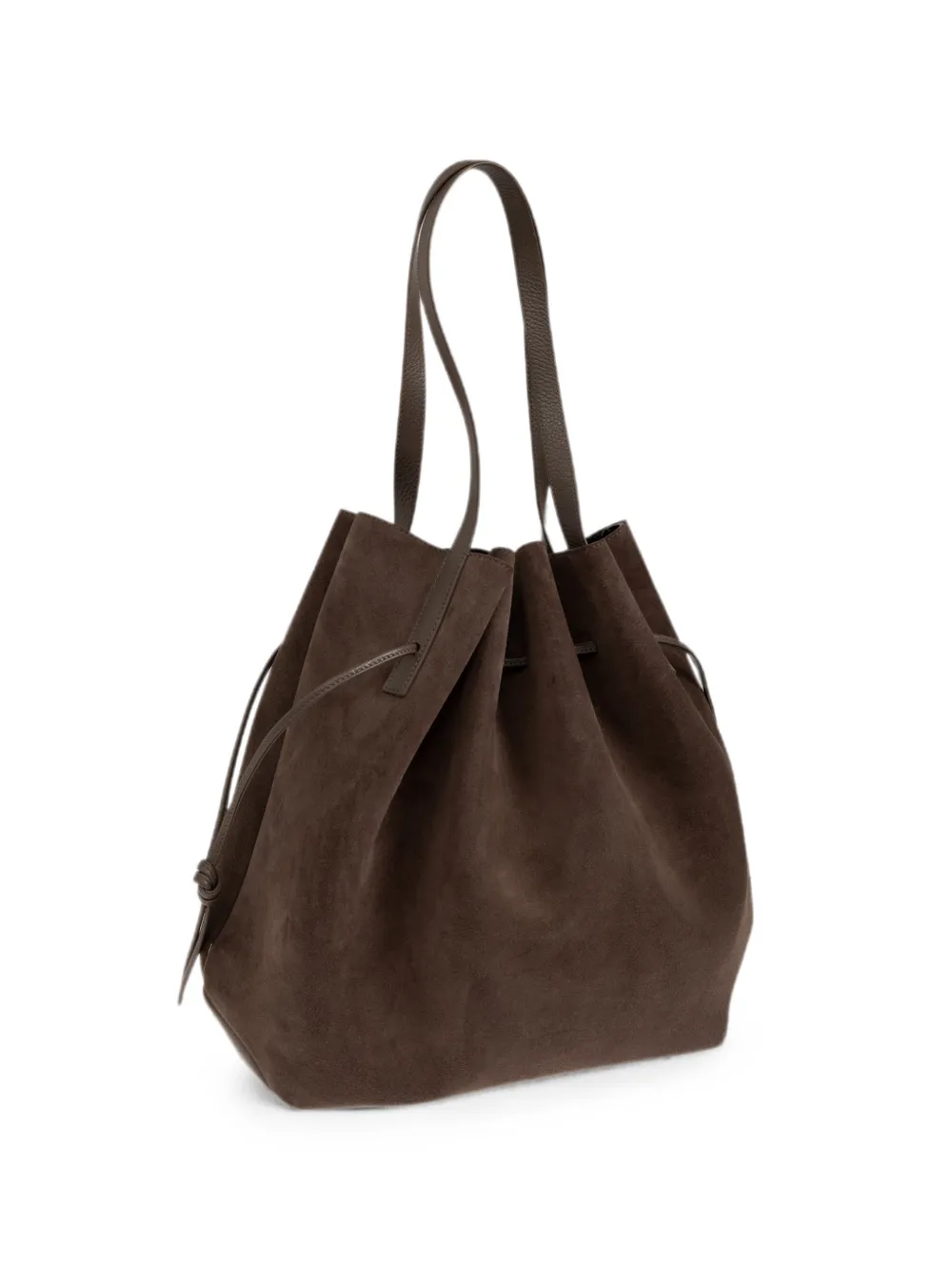 Yuzefi Scallop tote bag - Marrone