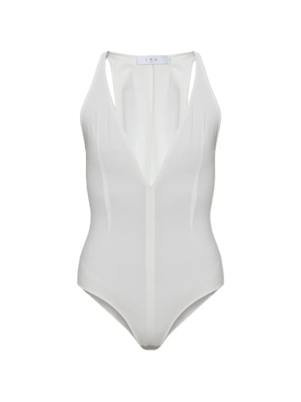 IRO Abysse plunge-neck bodysuit - Weiß