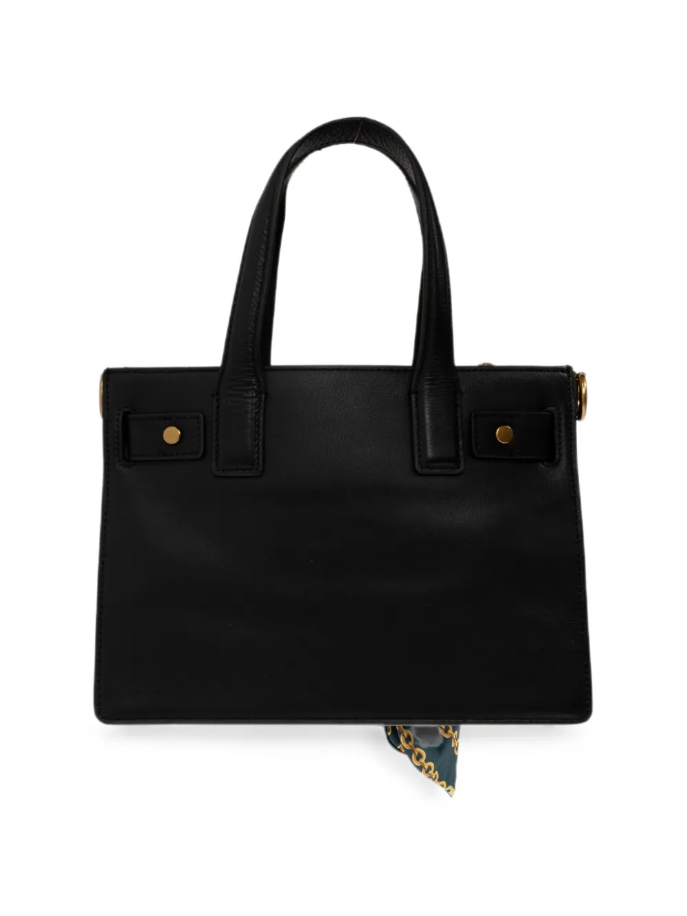 Kurt Geiger London Kleine Sloane leren shopper Zwart