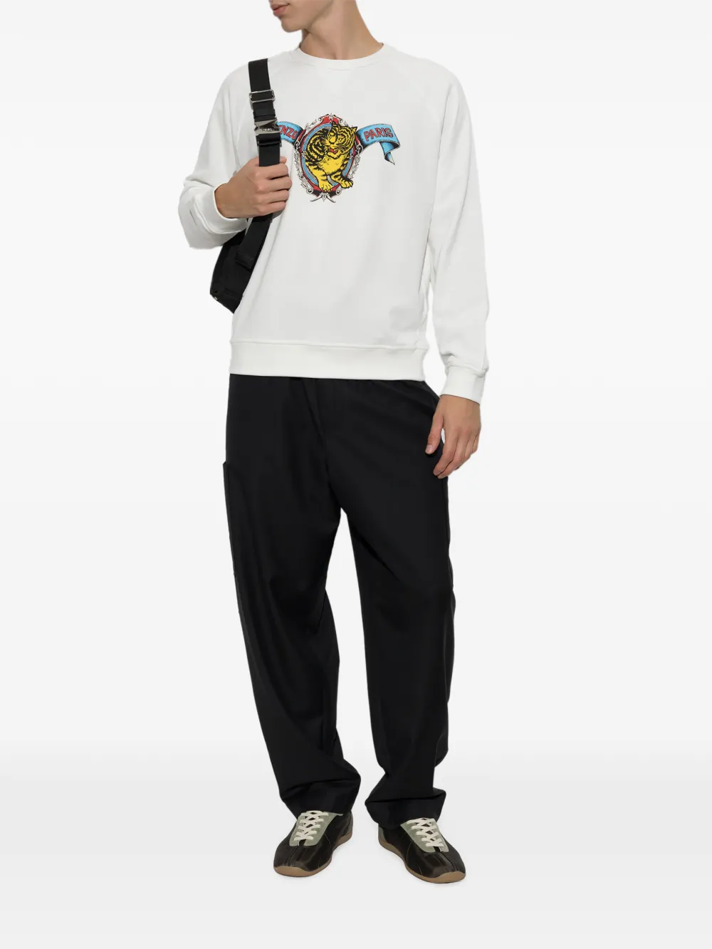 Kenzo Straight broek Zwart