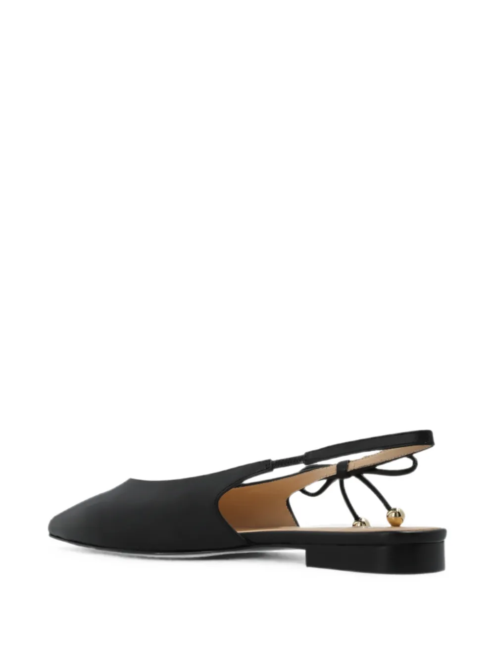 Furla Poppy slingback ballet flats Zwart