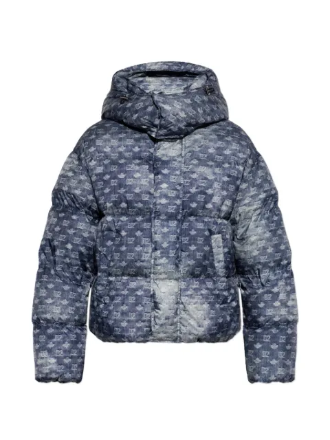 DSQUARED2 D2-monogram down jacket