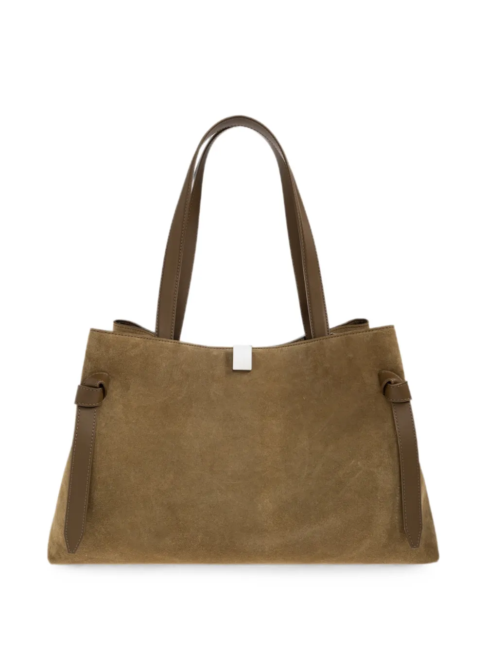 Yuzefi Gyoza suède shopper Bruin