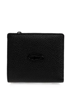 Diesel Holi-D logo-plaque zip-around Wallet | Black | FARFETCH UK