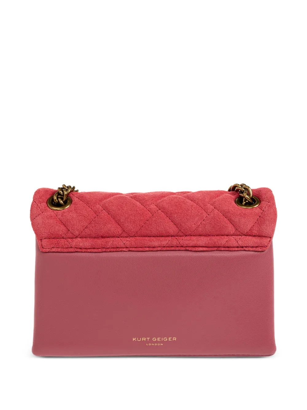 Kurt Geiger London Kensington gewatteerde schoudertas Roze
