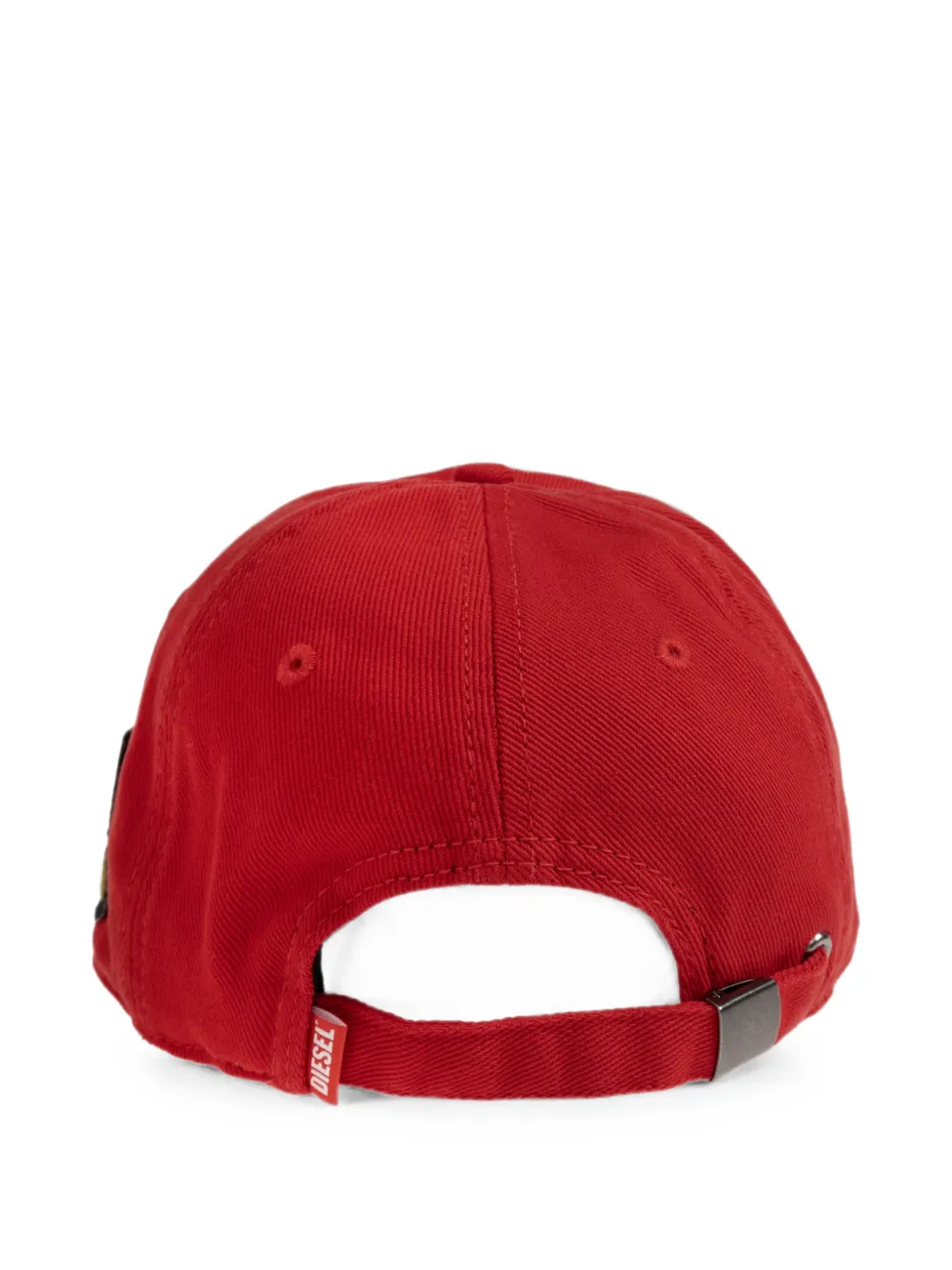 Diesel C-SCUD patch-detail cap Rood