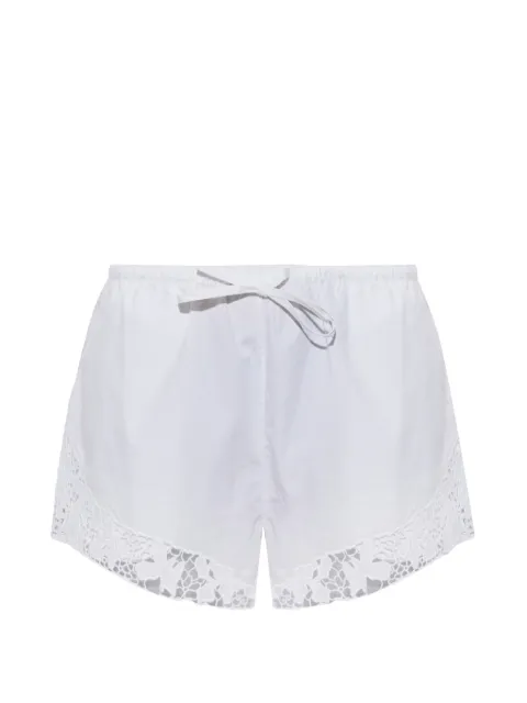 ROTATE BIRGER CHRISTENSEN drawstring shorts bright white