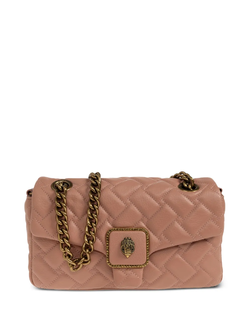 Kurt Geiger London Pimlico quilted leather shoulder bag - Rosa