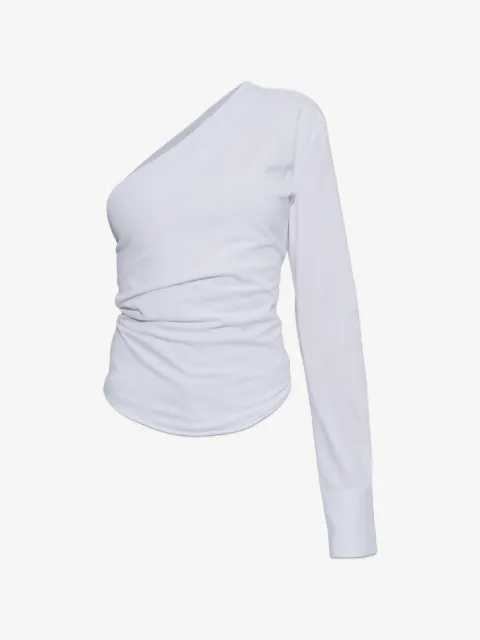 DSQUARED2 one-shoulder ruched top