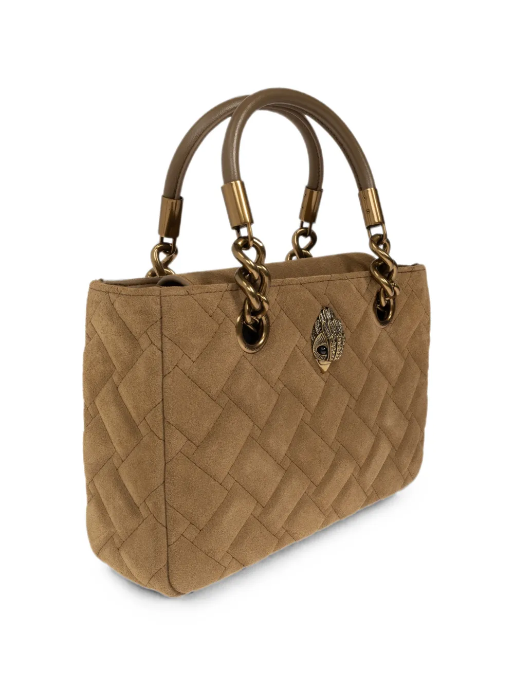 Kurt Geiger London Kensington geweven shopper Bruin