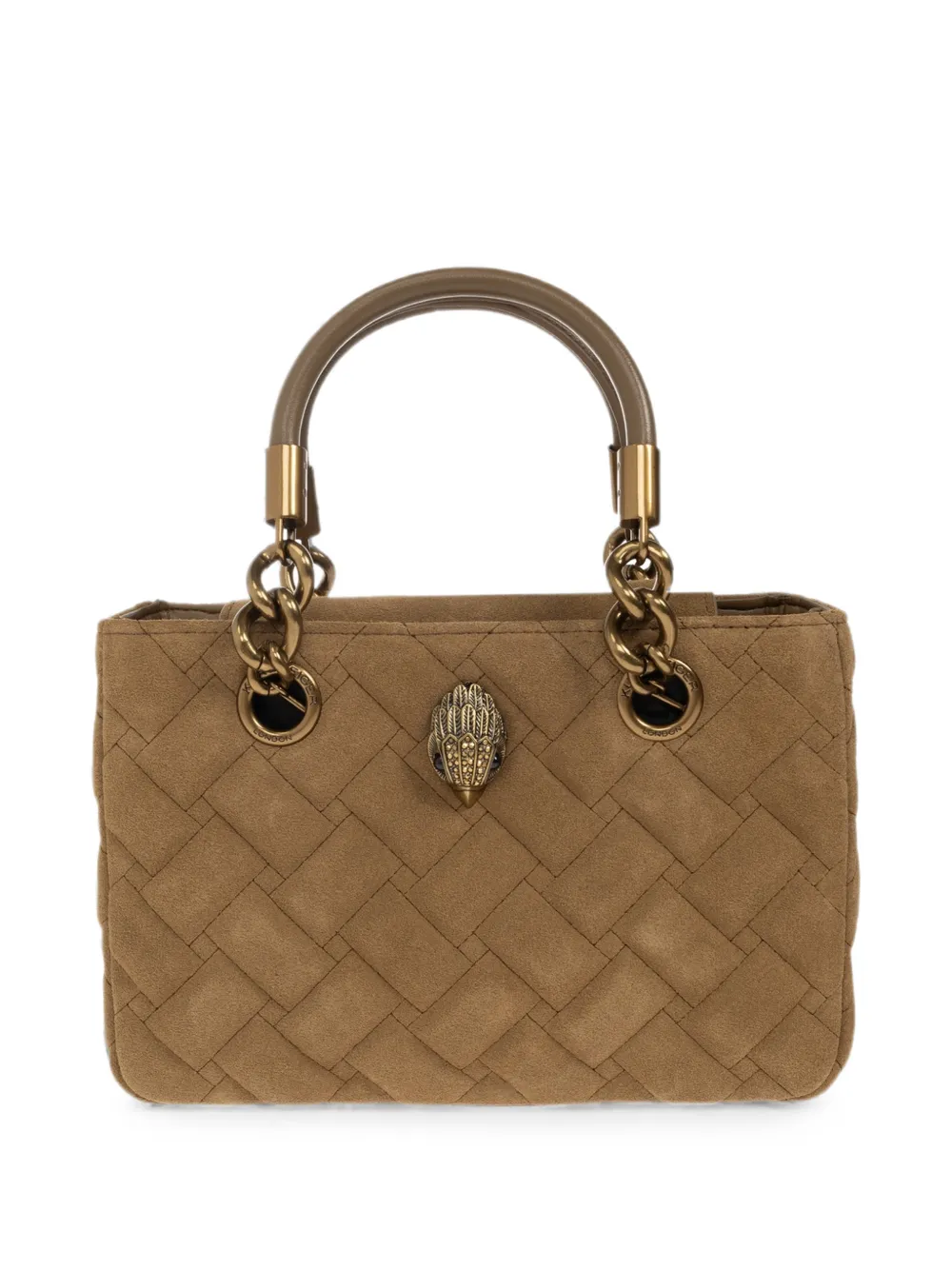 Kurt Geiger London Kensington woven tote bag - Brown