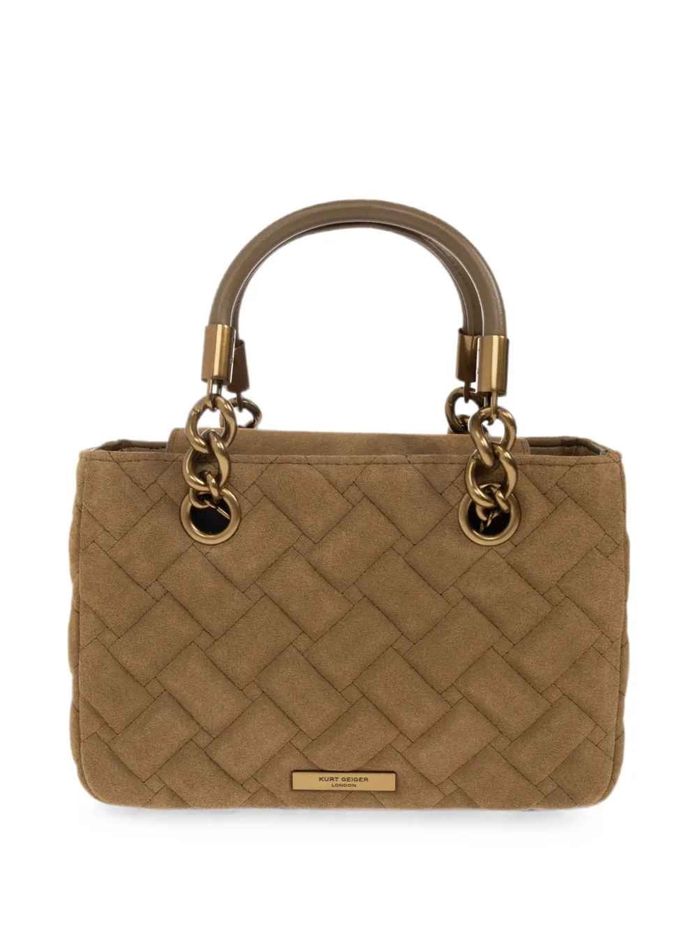Kurt Geiger London Kensington geweven shopper Bruin