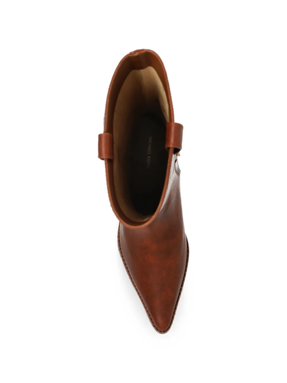Michael Michael Kors Farren Distressed Boots In Multi