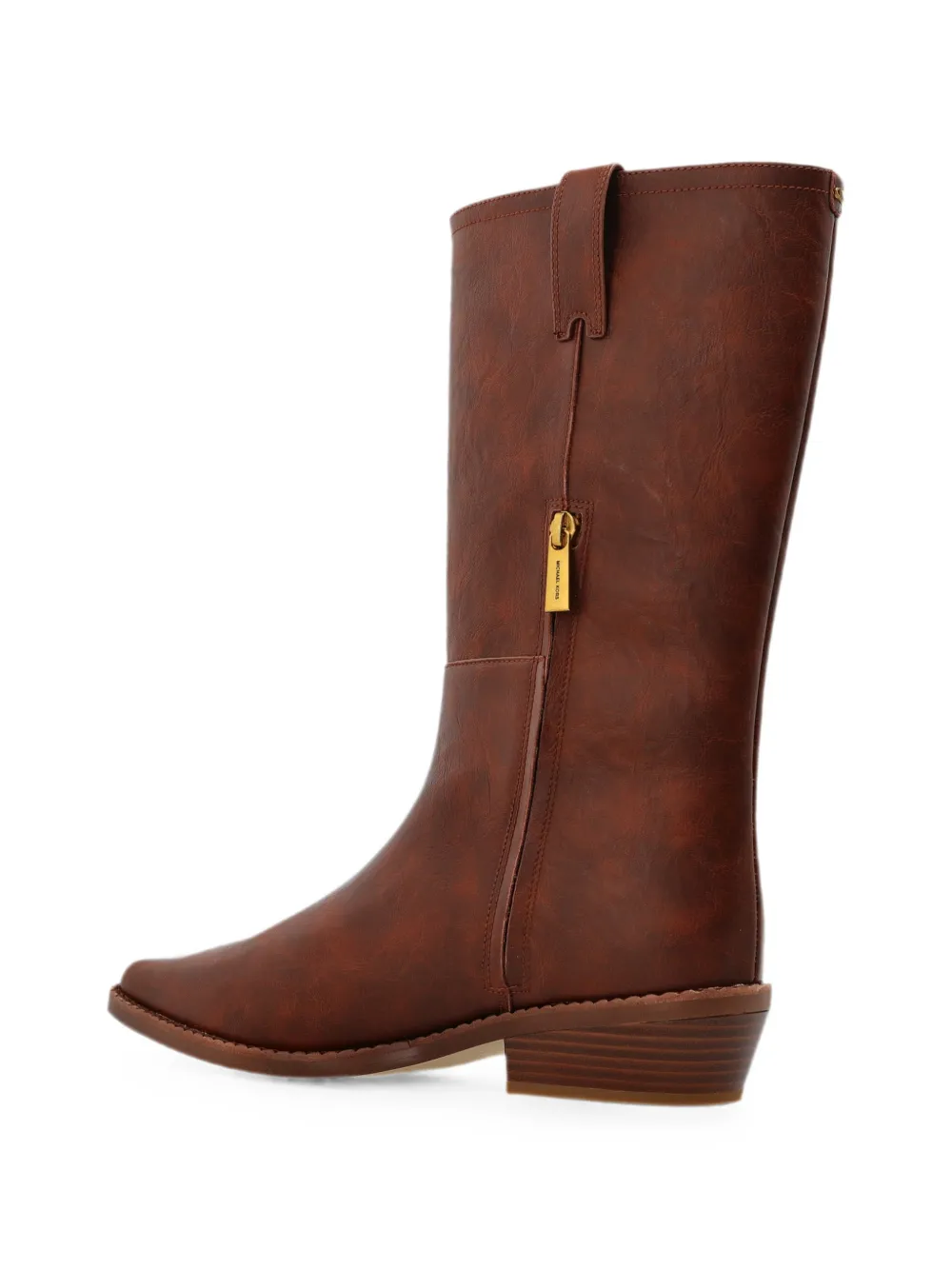 Michael Michael Kors Farren Distressed Boots In Multi