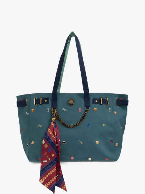 Kurt Geiger London bolso shopper Solane bordado