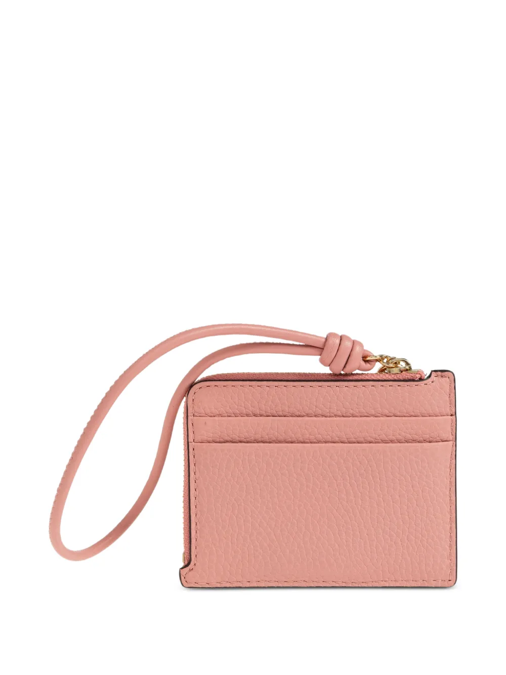 Michael Kors Jet Set kleine pasjeshouder van bewerkt leer Roze