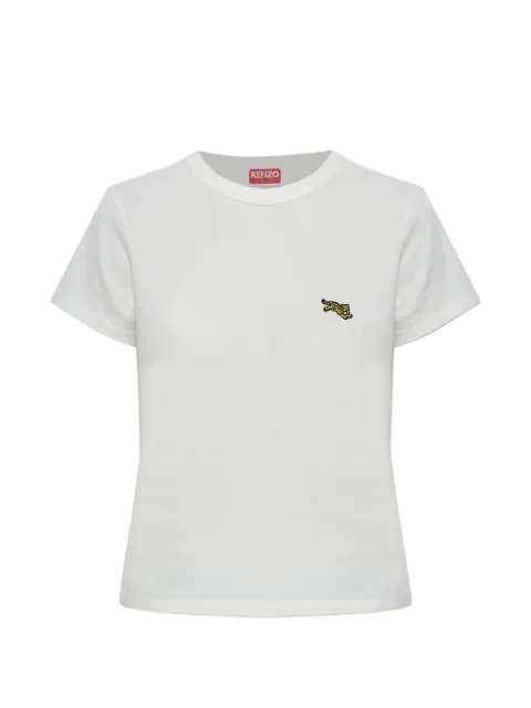 Kenzo Jumping Tiger-embroidered T-shirt