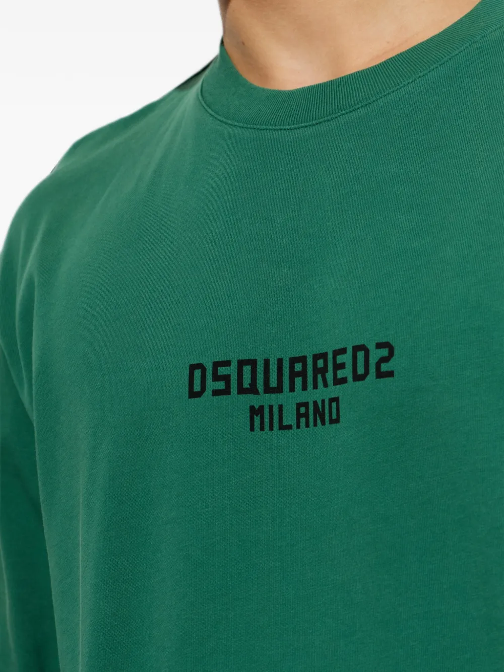 DSQUARED2 Ruimvallend T-shirt Groen