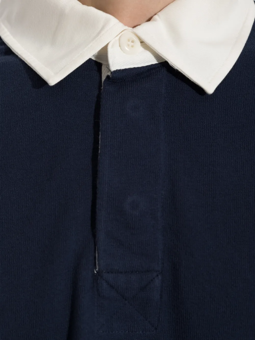 Kenzo Poloshirt met geborduurd logo Blauw