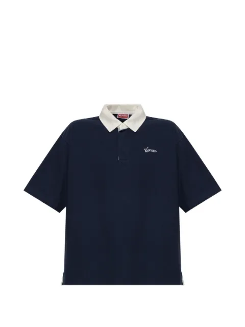 Kenzo embroidered-logo polo shirt