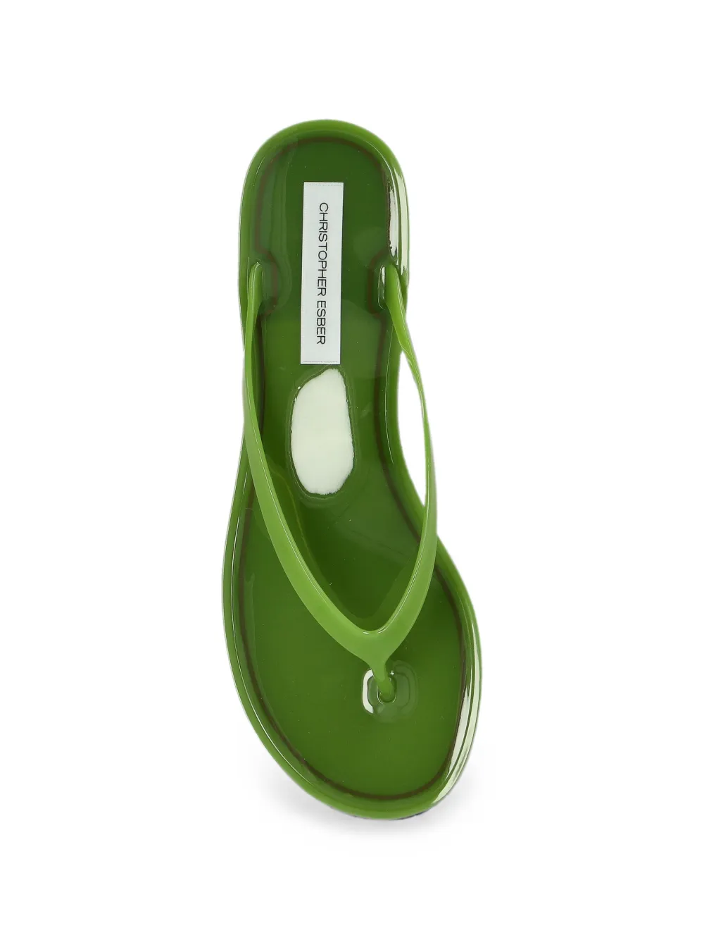 Christopher Esber Jo flip-flops Groen