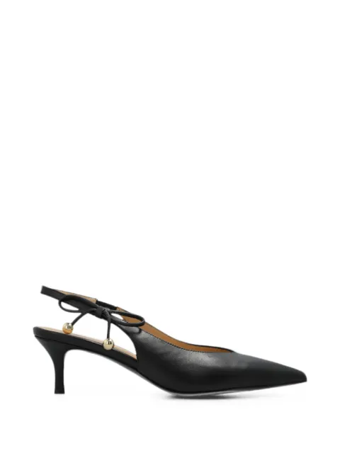 Furla Poppy bow-detail slingback pumps