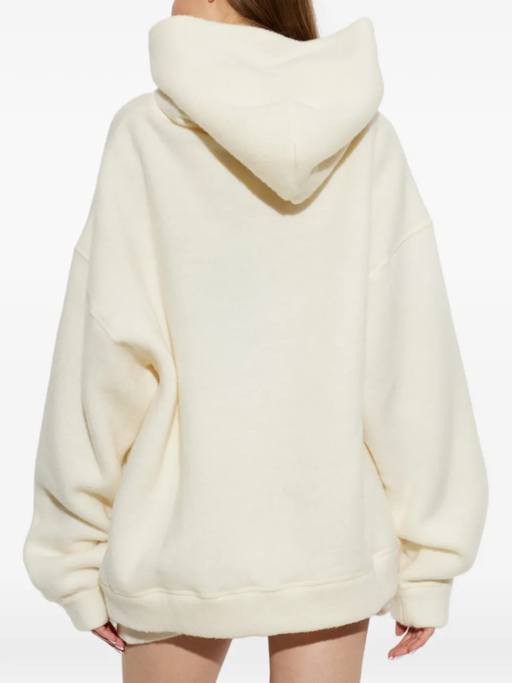 DSQUARED2 Hoodie met logopatch Beige