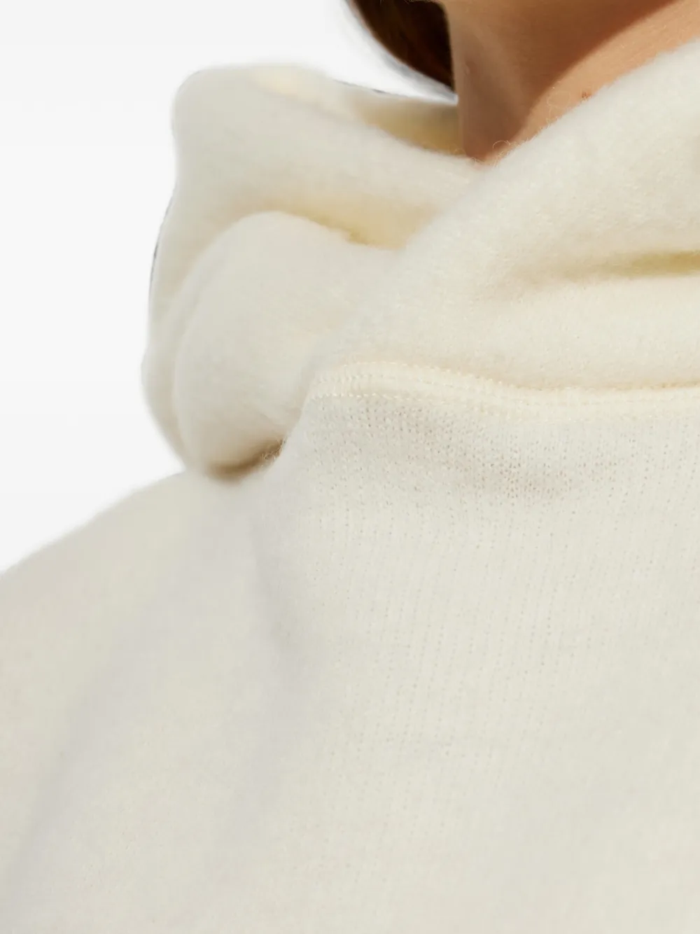 DSQUARED2 Hoodie met logopatch Beige