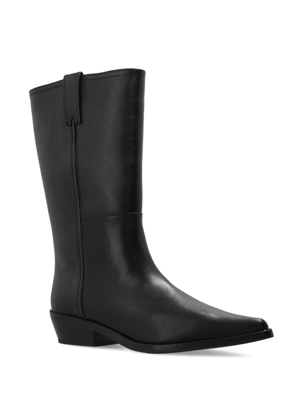 Michael Kors Farren leather boots Zwart