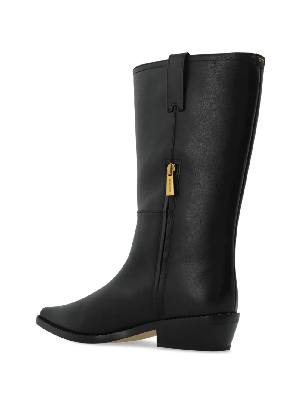 Michael Kors Farren leather boots Zwart