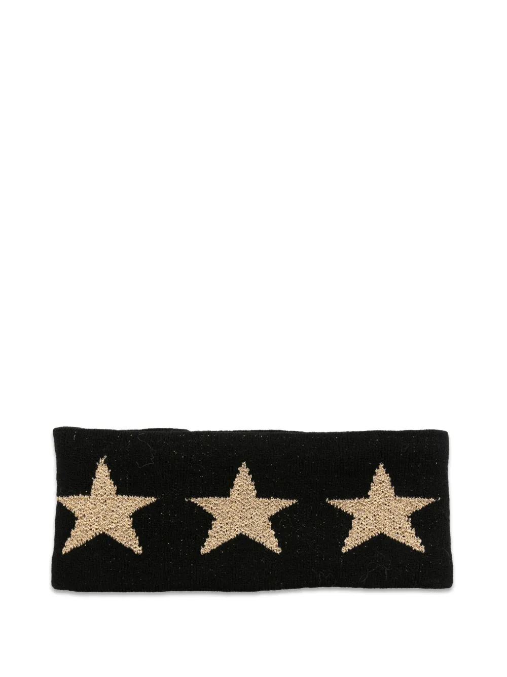 Goldbergh Cosmic Haarreif mit Stern-Intarsie - Schwarz