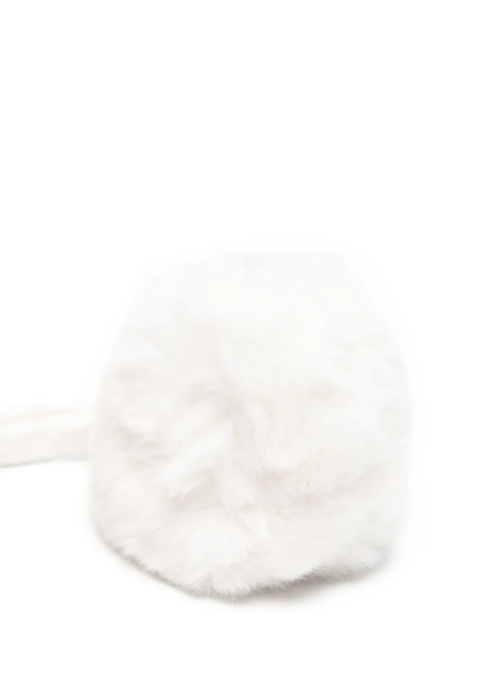 Goldbergh Fluffy earwarmers Wit