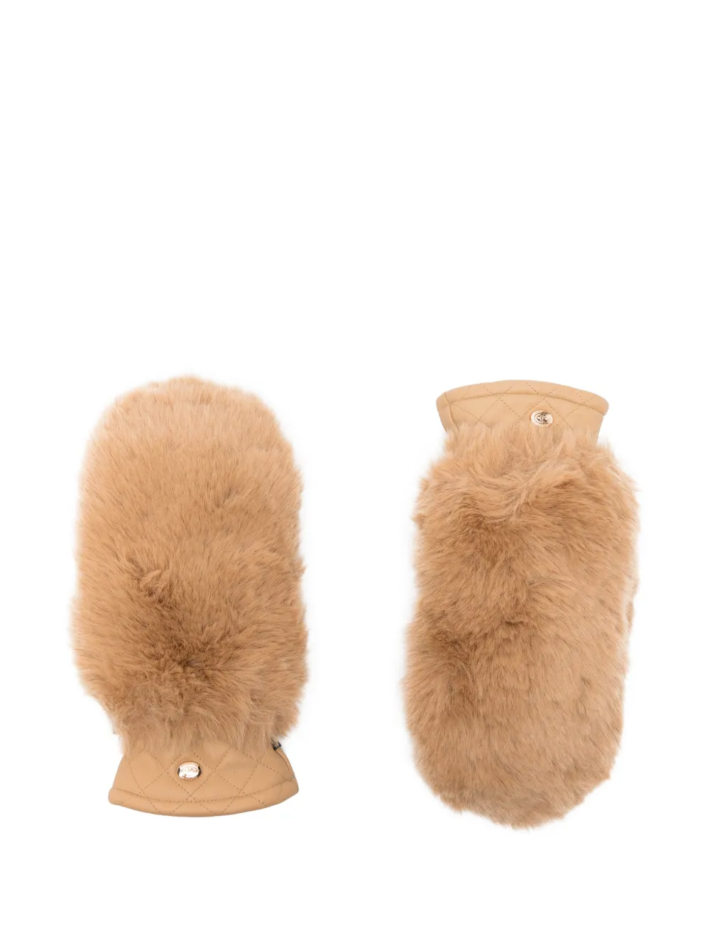 Goldbergh Hill mittens Beige