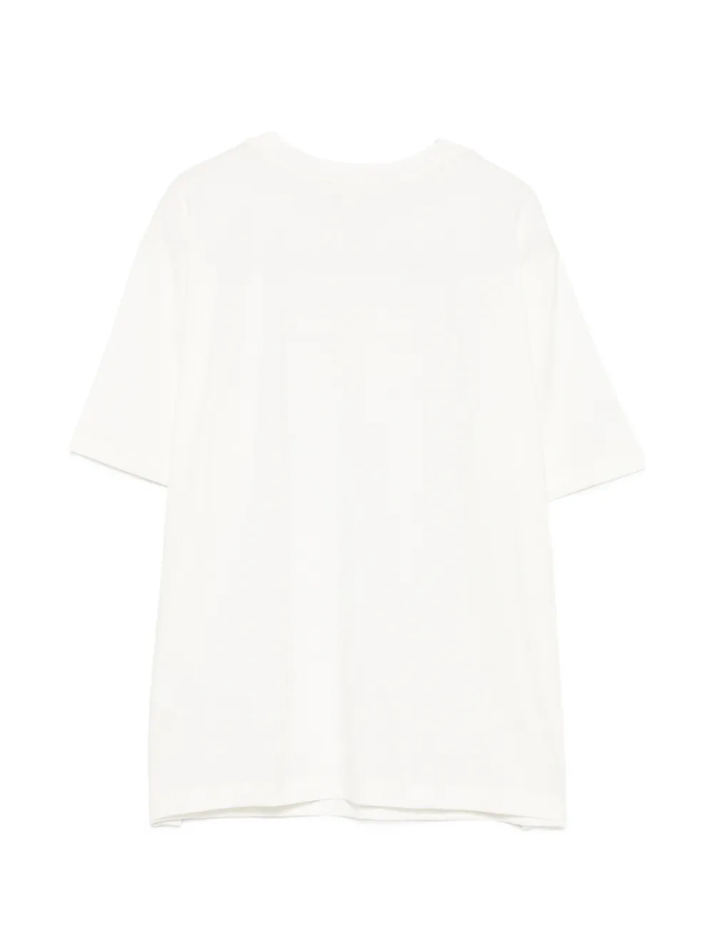 Elisabetta Franchi Kids T-shirt met logopatch Wit