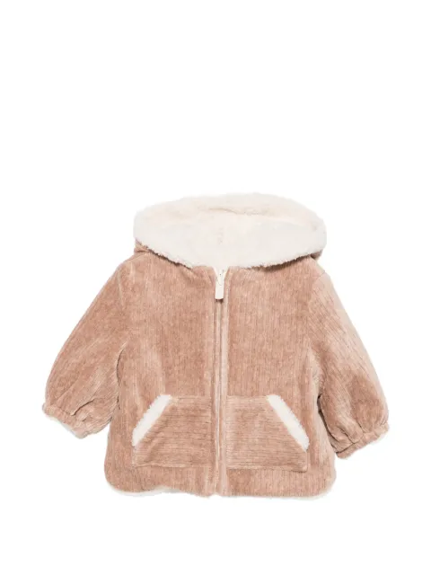 Mayoral hooded corduroy jacket