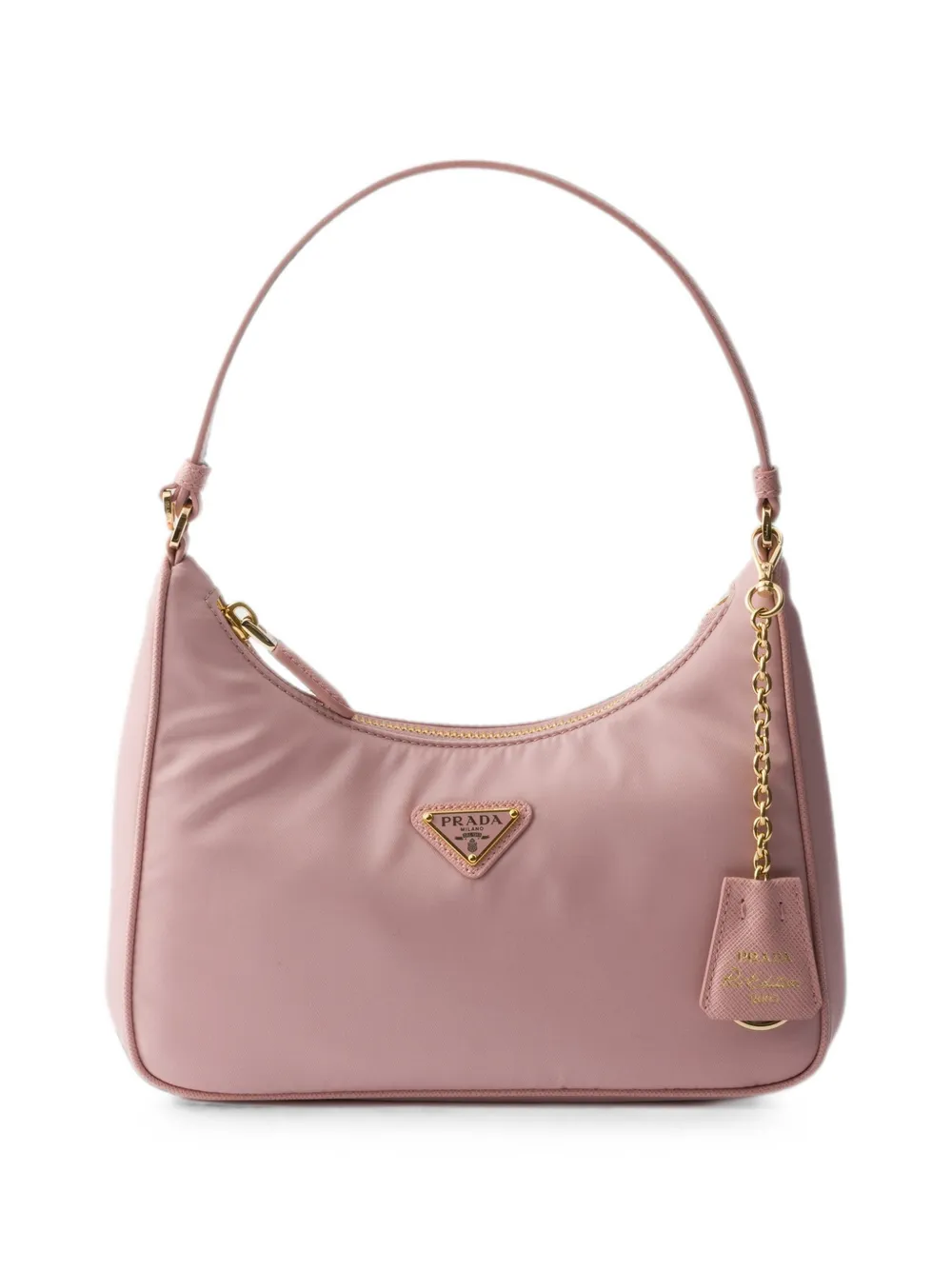 Prada mini Re-Edition 2005 Re-Nylon and Saffiano bag - Rosa