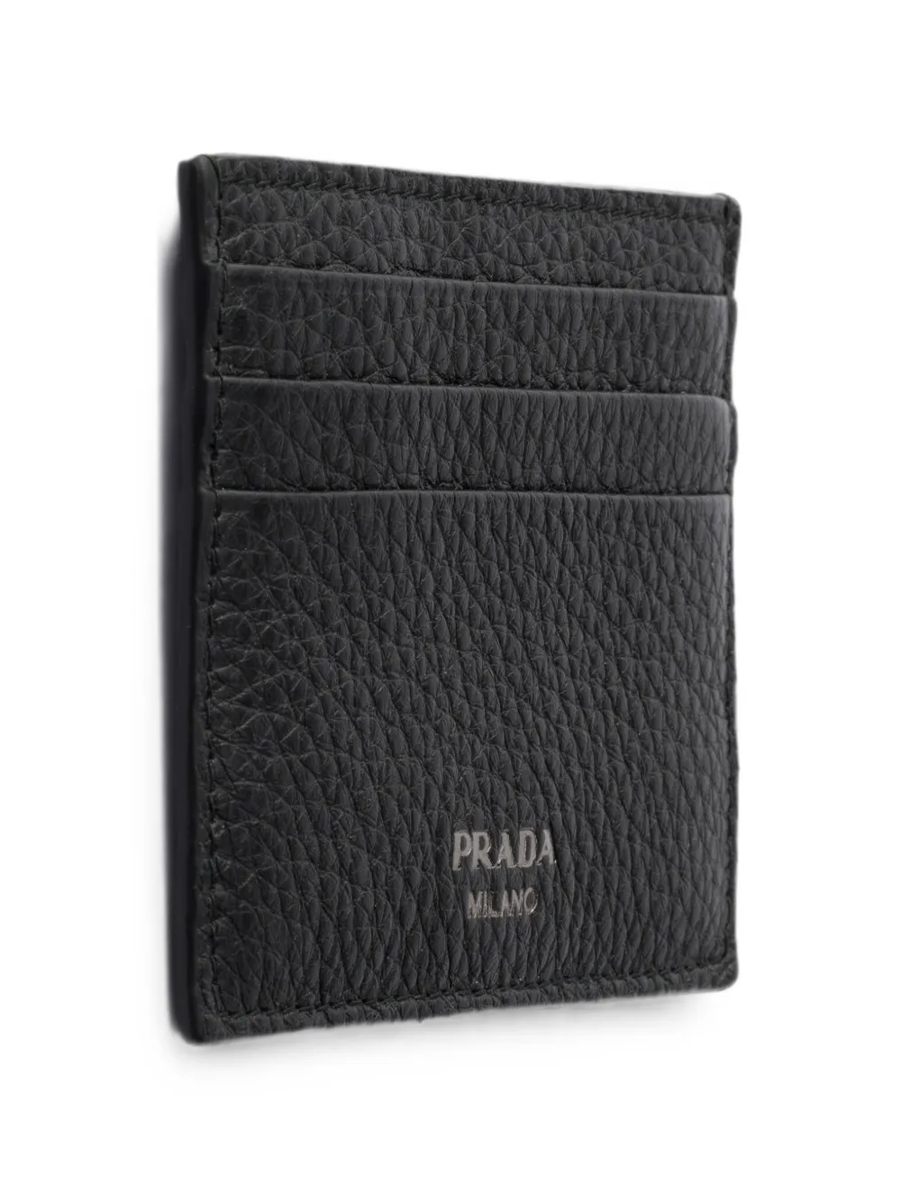 Prada Leren pasjeshouder Zwart