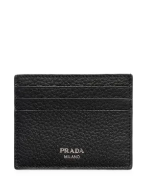 Prada サフィアーノレザー コインケース | グリーン | FARFETCH JP