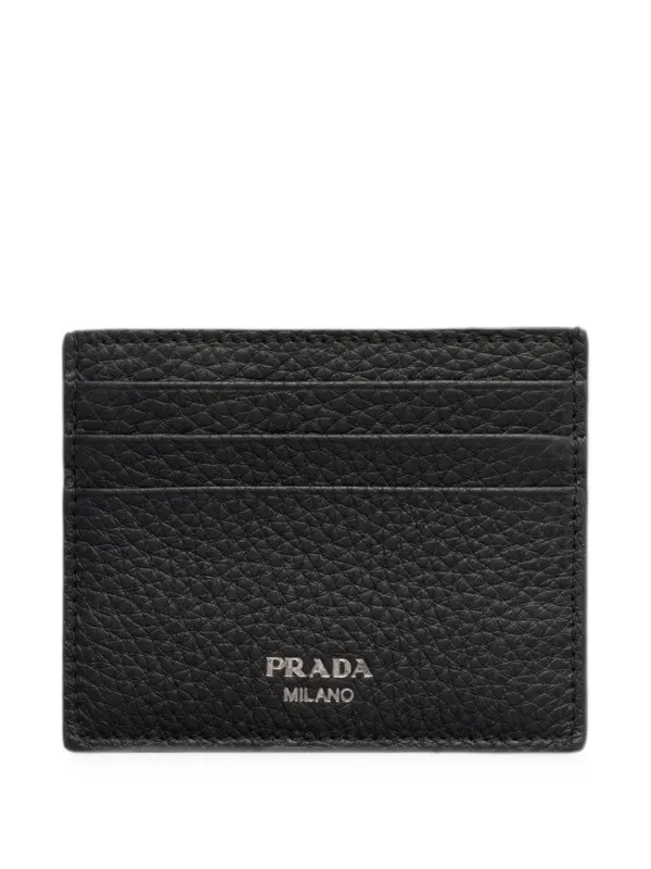 Prada カードケース | ブラック | FARFETCH JP