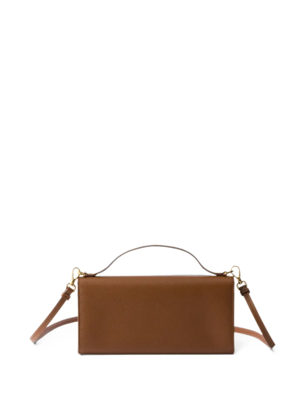 Prada Mini-portemonnee Bruin