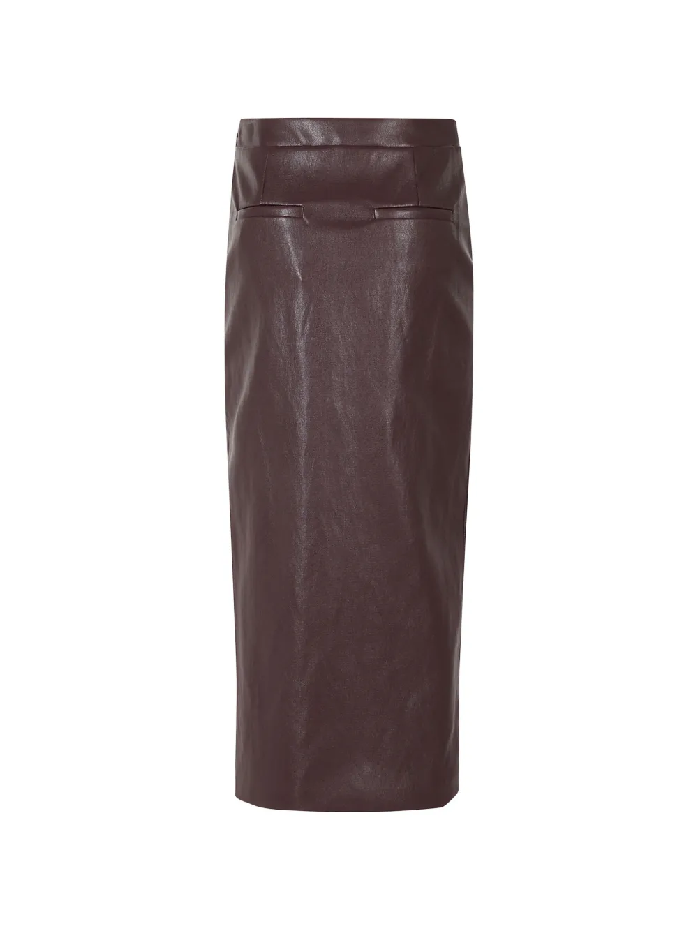 Herno Midi-rok met split Rood